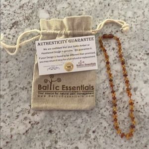 12.5 Inch Baltic Amber Teething Necklace